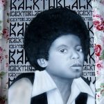 Airbrush - Leinwand Michael Jackson