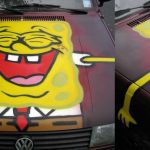 Graffiti Auto Sponschbob