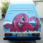 Graffiti Auftrag VW Bus Flensburg