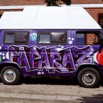 VW Bus Graffiti “Paparaz” Kappeln Schlei