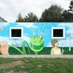 Fassadenkunst - Wandgestaltung für Kinder des Windes e.V.