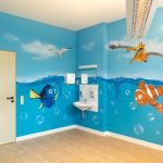 Wandbild für Kinderarzt Praxis