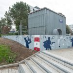 Graffiti für Stadthalle / NordostArena Rostock
