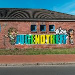 Graffiti für Jugendzentrum in Weiche