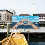Kunst in Flensburg - Bühnenbild für Museumshafen