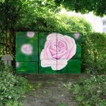 Stromkasten Graffiti - Stromfarben Kunst für Verein Schönes Glücksburg