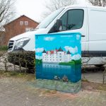 Stromkasten Graffiti - Stromfarben Kunst für Verein Schönes Glücksburg