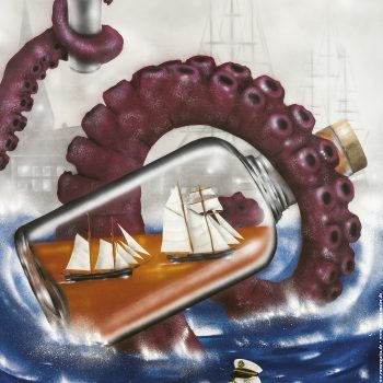 Rum Regatta Flensburg Plakat 2023 Sven Schmidt