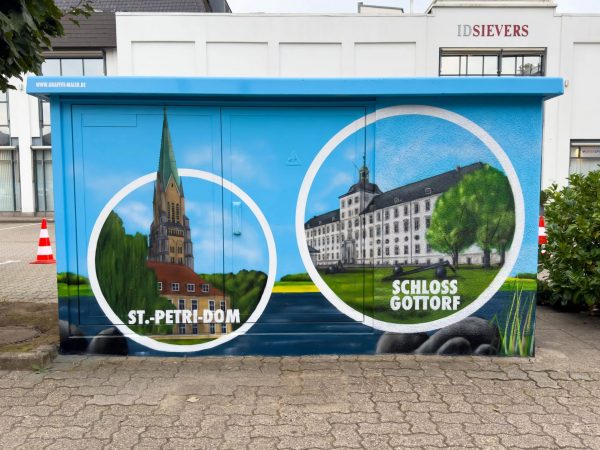 Graffiti Schleswig Id-Sievers Schloss Gottorf
